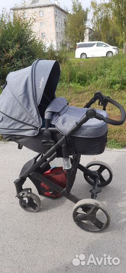 Детские коляски 2 в 1 индиго