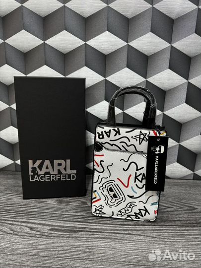 Сумка женская karl lagerfeld мини для телефона