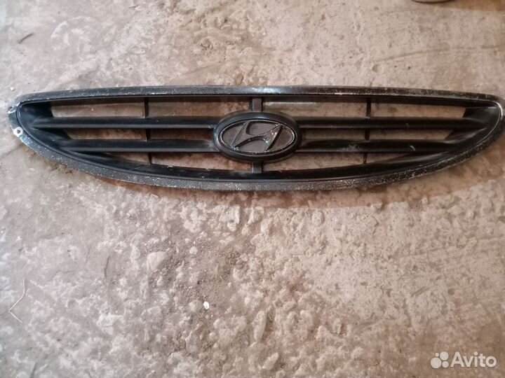 Решетка на хундай акцент