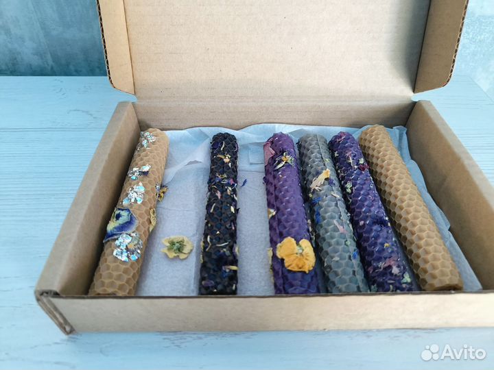 Ароматизированные свечи. Ручная работа