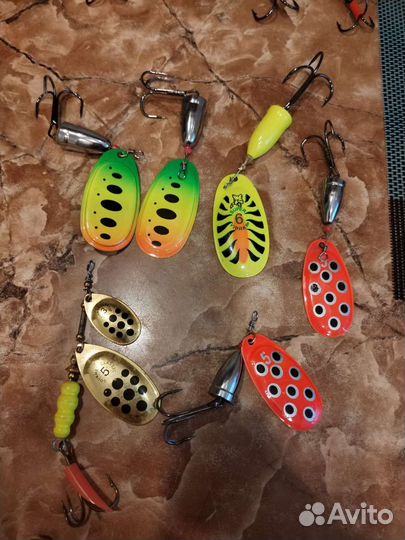 Блесна вертушки, колебалки