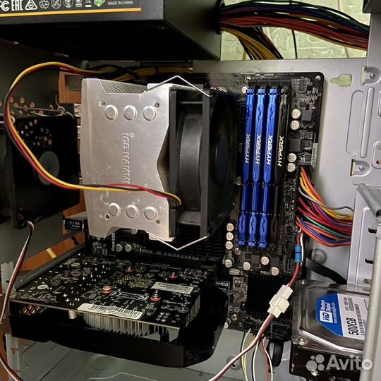 AMD fx 8320, мат. плата, оперативная память 16gb