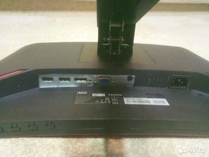 Монитор AOC C24G1 с битой матрицей