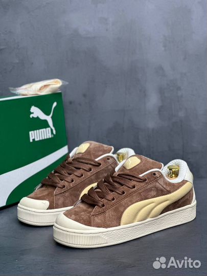Кроссовки Puma Suede XL Bright Brown