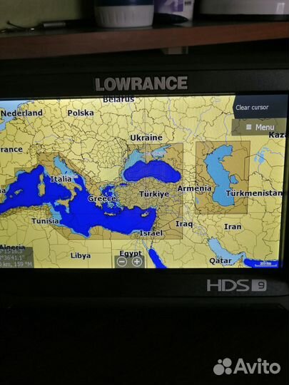 С-map RS-Y045 Черное Средиземное Каспийское море