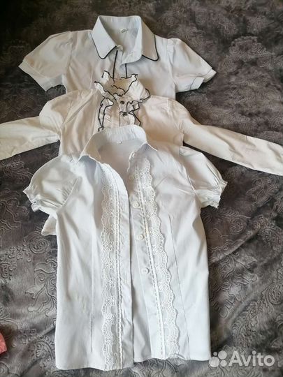 Школьная рубашка для девочки