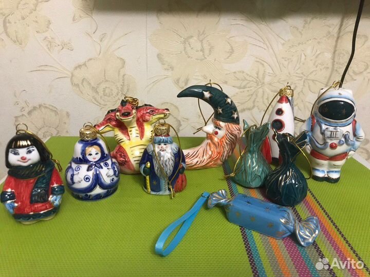 Ёлочные игрушки Лефортовский фарфор