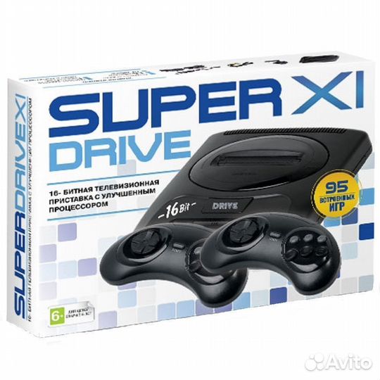 Sega Super Drive XI 11 95-in-1 Black