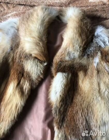 Шуба натуральная лиса old money 48/50