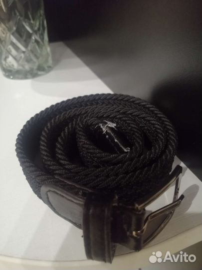 Ремень плетёный, тянется