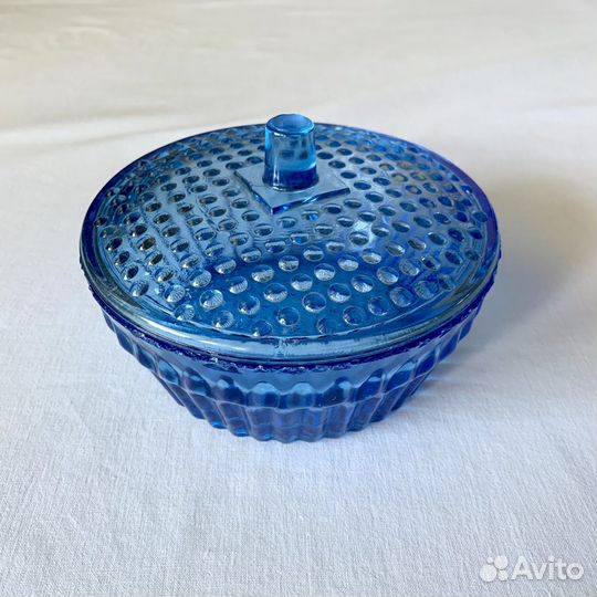 Вазы конфетницы СССР цветное стекло