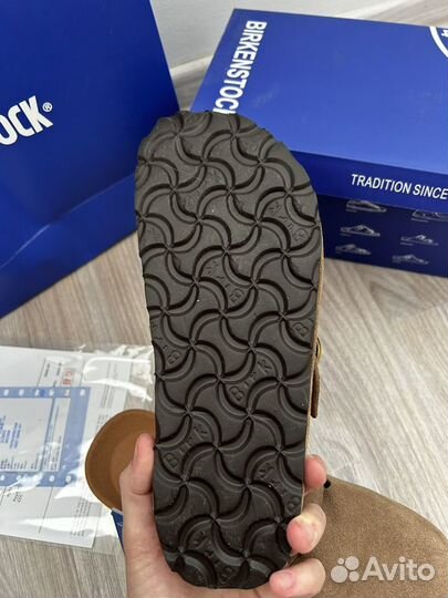 Birkenstock сабо женские натуральная замша