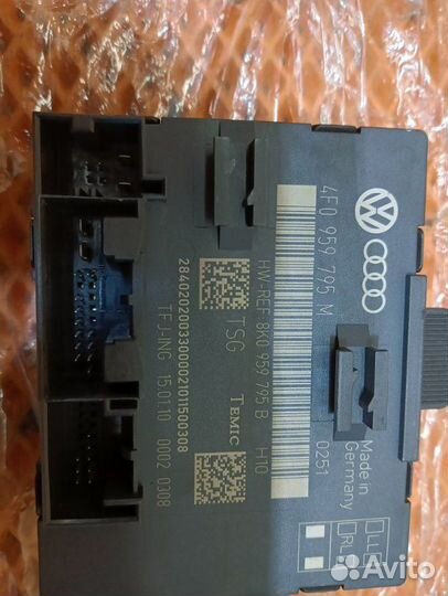 Блок управления Audi A6 C6 4F ccea 2010