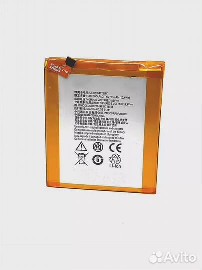 АКБ ZTE Axon 7 Mini B2017 Li3927T44P8H726044 к295