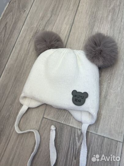 Зимняя шапка детская