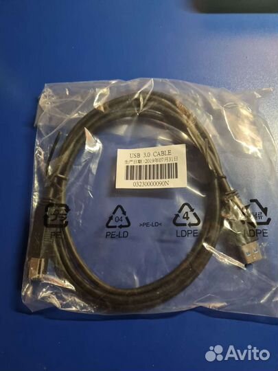 Кабель USB 3.0 am-bm 1.5м 6шт