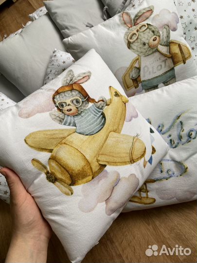 Продаю бортики в детскую кровать