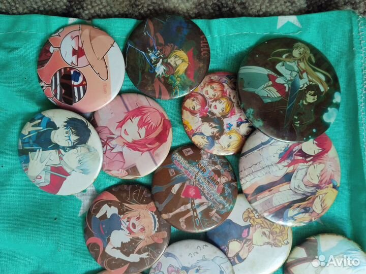 Значки аниме