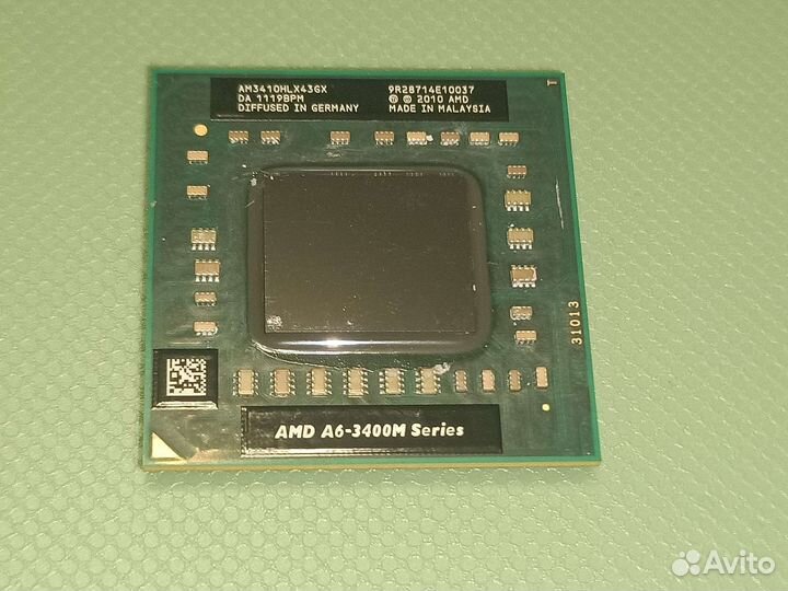 Процессор AMD A6-3400M