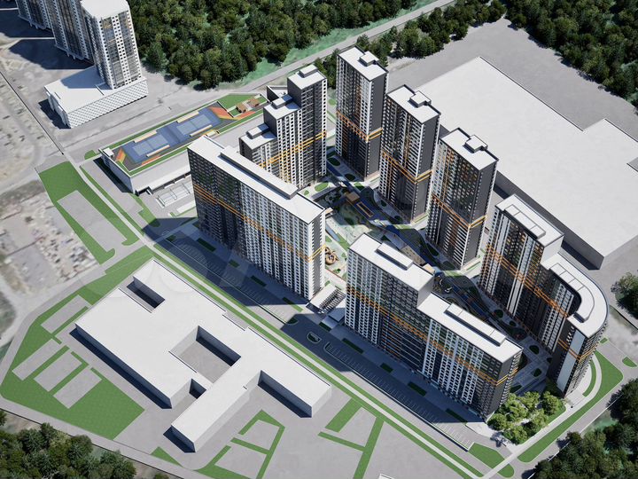 2-к. квартира, 71 м², 8/25 эт.