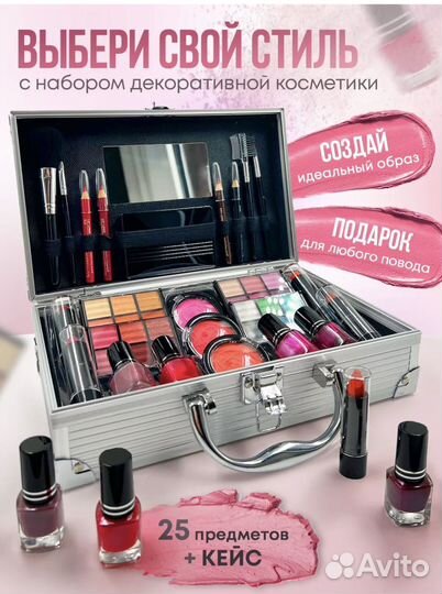 Новый набор декоративной косметики