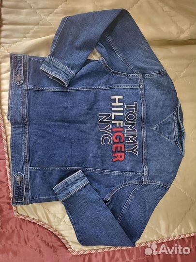 Джинсовый костюм для мальчика 152