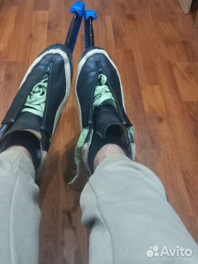 Конькобежные коньки viking