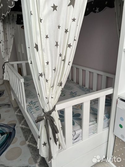 Детская кровать домик 190*90