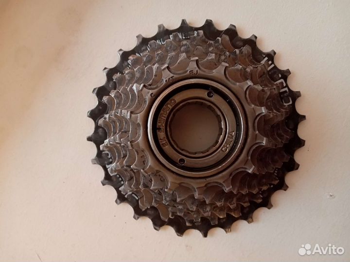 Трещотка на велосипед shimano 7 скоростей, 28-14