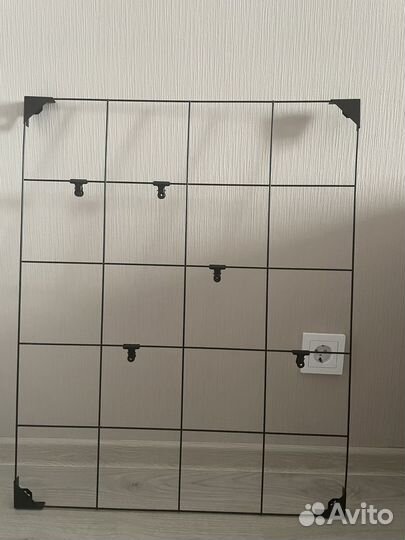 Органайзер-решетка для фотографий с прищепками