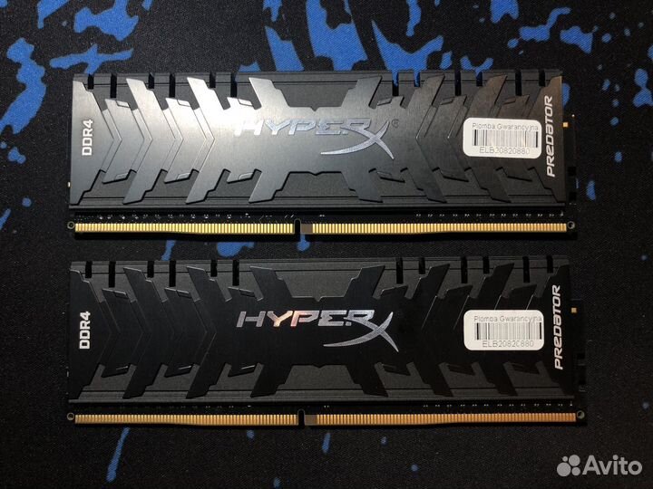 HyperX DDR4 3000 C15 2x8GB