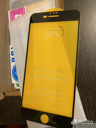 Защитное стекло 3шт на iPhone 7 plus/ 8 plus