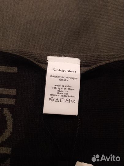 Calvin klein шарф 100% acrylic
