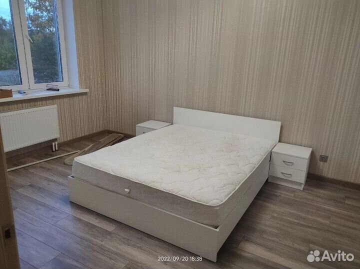 Спальный гарнитур Мега белое дерево