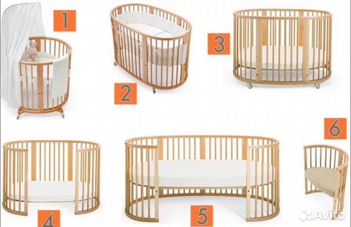 Детская кровать трансформер бу