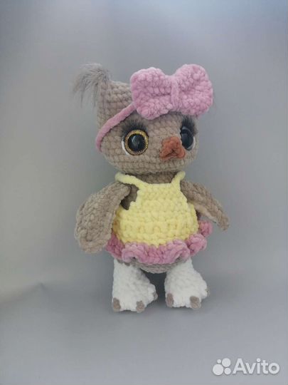 Игрушка сова ручной работы