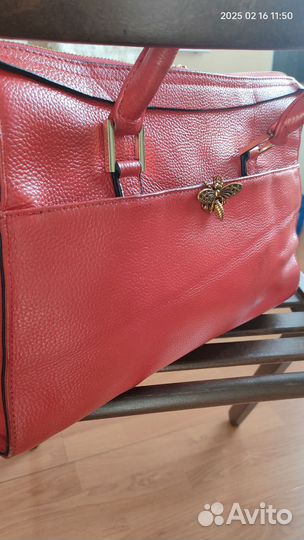 Сумка женская натуральная кожа бу