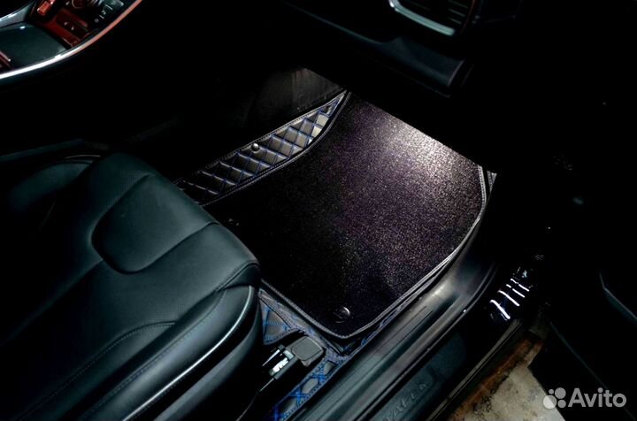 Коврики на заказ на Hyundai Santa Fe 2021г