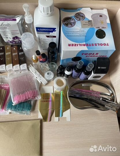 Материалы для мастера бровиста