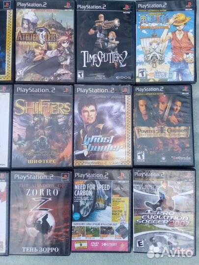Диски игры приставка Sony ps2
