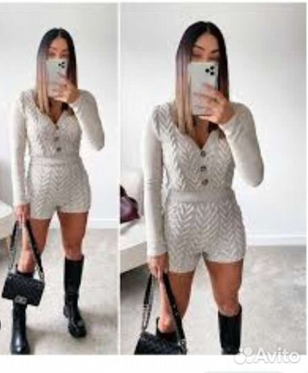 Вязаный комбинезон Zara