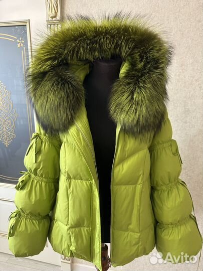 Пуховик с натуральным пухом