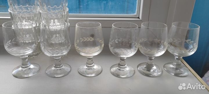Фужеры и рюмки СССР