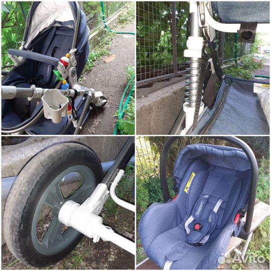 Коляска трансформер 3 в 1