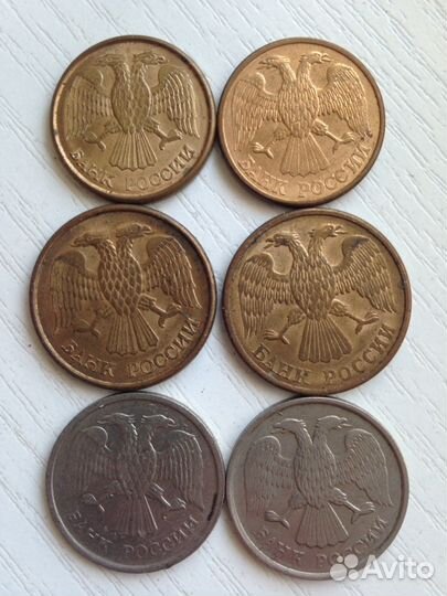 Лот монет подготовка 1992 года ммд и лмд