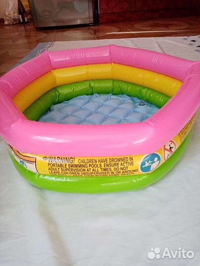 Детский надувной бассейн бу