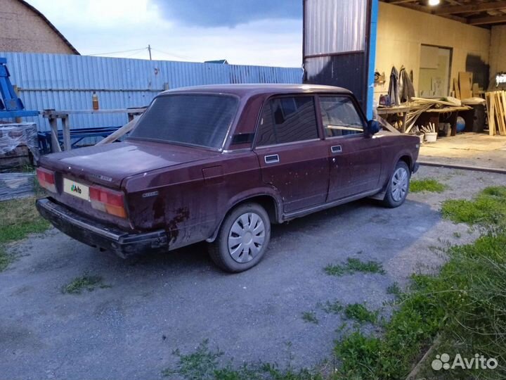 ВАЗ 2107 1.6 МТ, 2007, 22 789 км