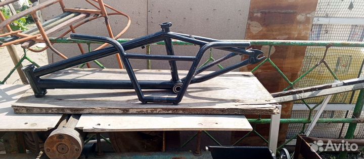 Рама и руль bmx stress fitbikeco