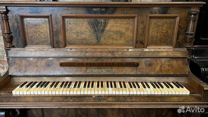 Пианино 19 век Erich Skladnikiewicz Beufhen