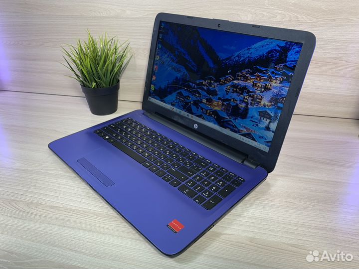 Ноутбук HP AMD 4 ядра/R5 M330/6Gb/SSD